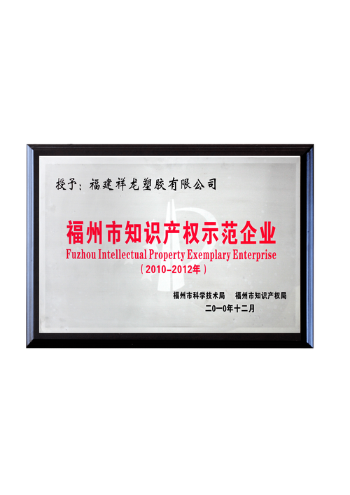 福州市知识产权示范企业